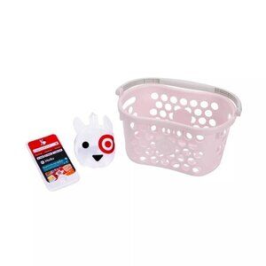 Target Toy Shopping Basket‎ 3pc Set - Pink White 2024